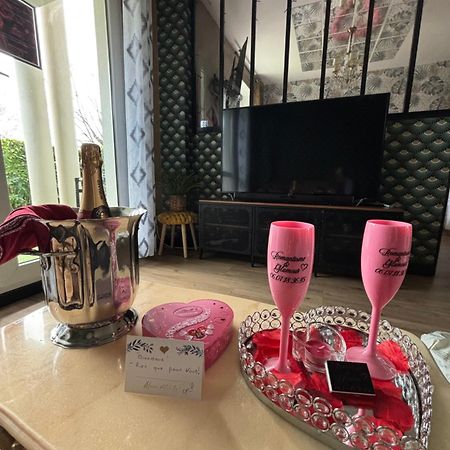 Romantisme Et Glamour Avec Spa ,Jardin Proche Zenith Dijon Buitenkant foto